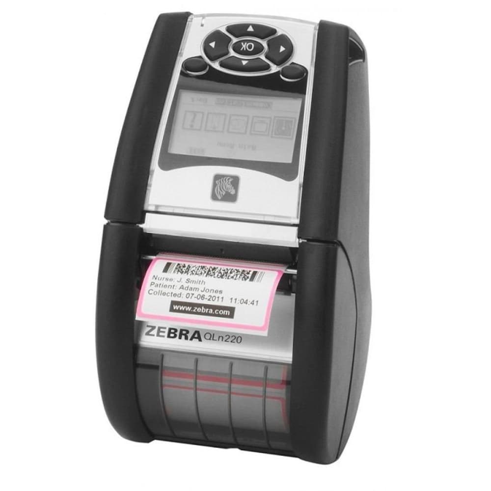 Мобільний принтер чеків і етикеток Zebra QLn220