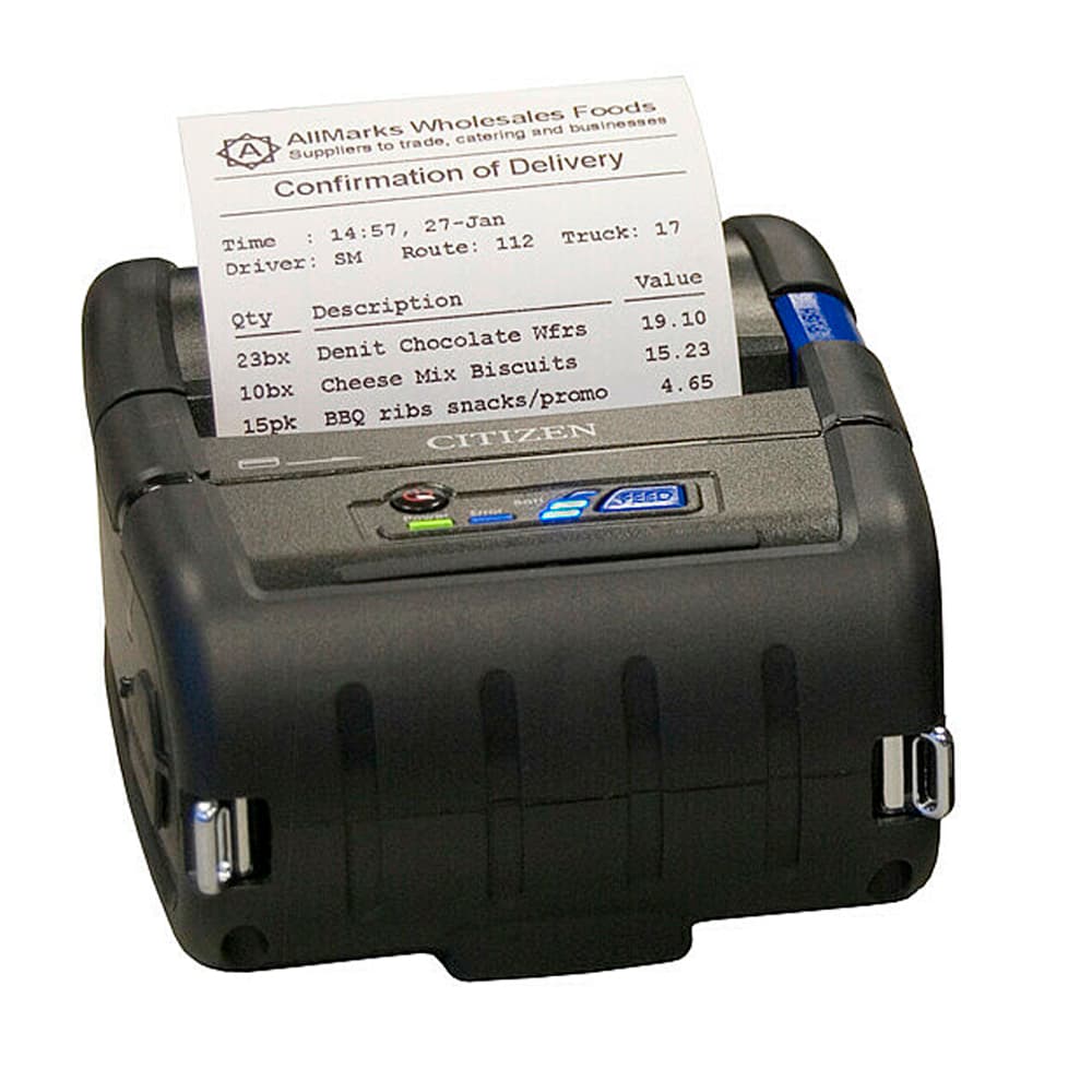 Мобільний принтер чеків та етикеток Citizen CMP-30II