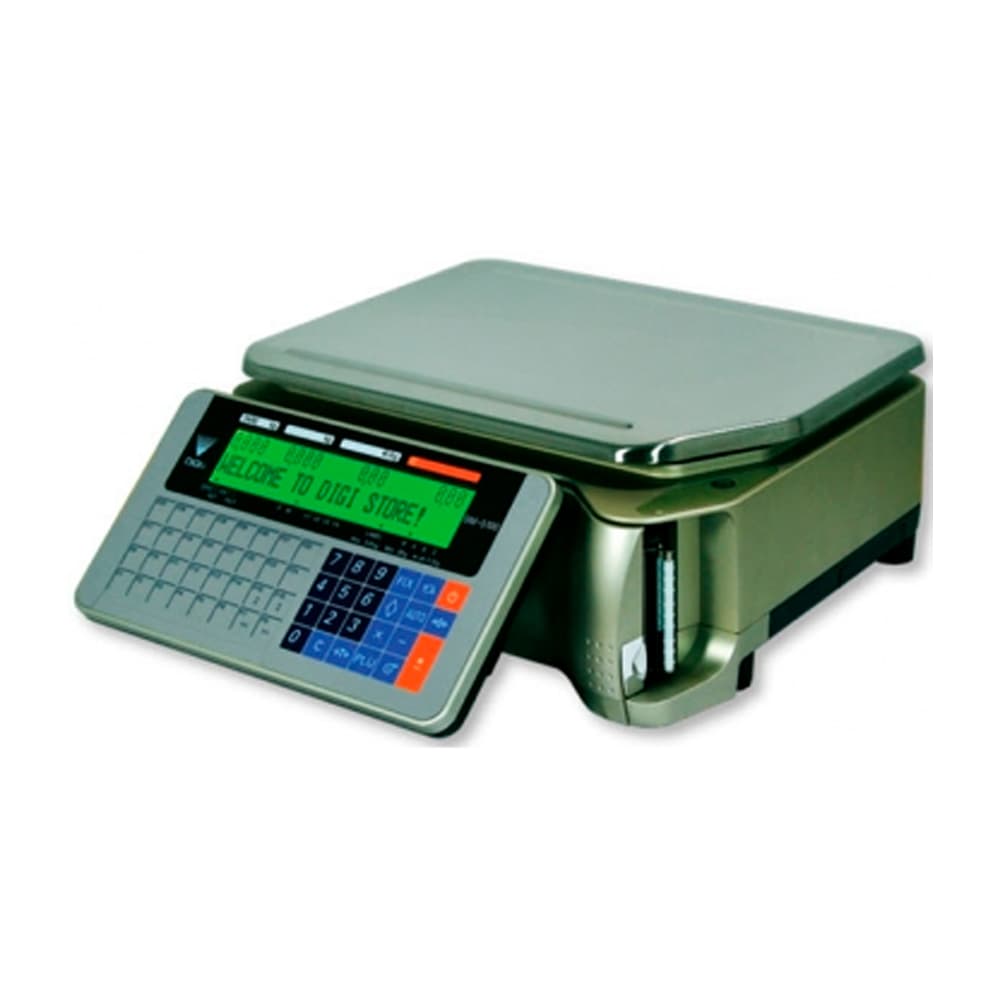 Ваги з друком етикетки DIGI SM-5100 B | 6/15/30 KG