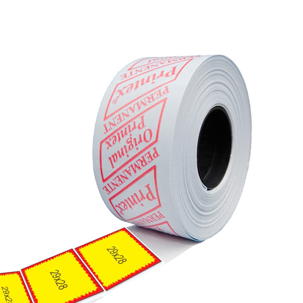 Етикет-стрічка 29х28 Printex (Прямокутна)