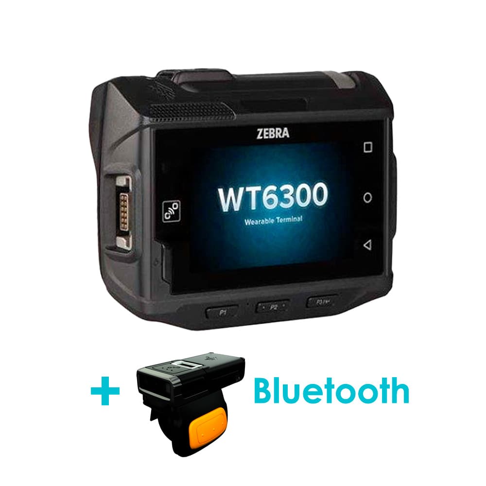 Термінал збору даних Zebra WT6300 | (+ Bluetooth сканер-кільце)